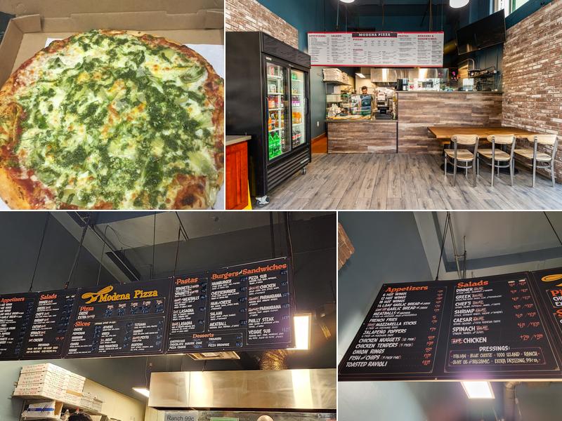 Halal Modena pizza Menu