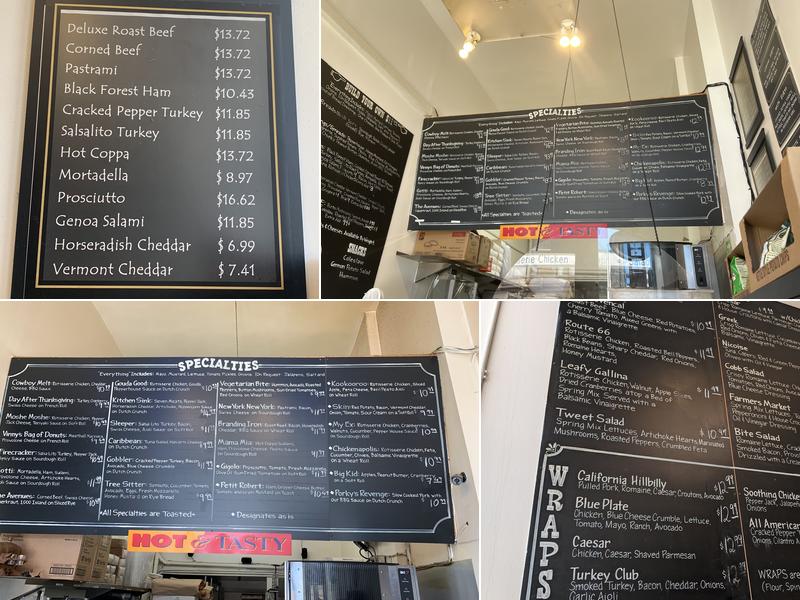 Bite Menu