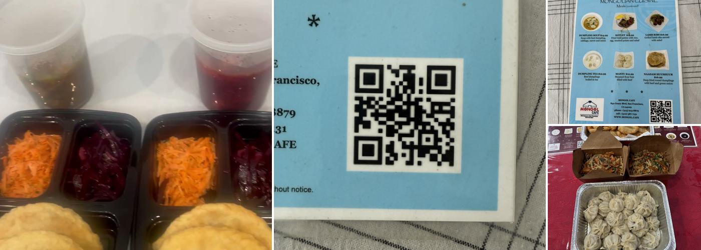 Mongol Cafe Menu
