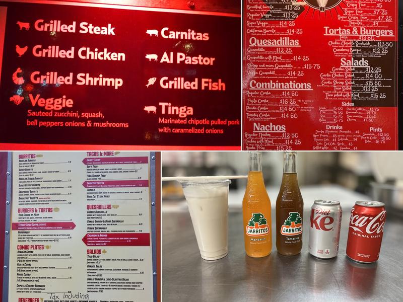 Taqueria Cazadores Menu