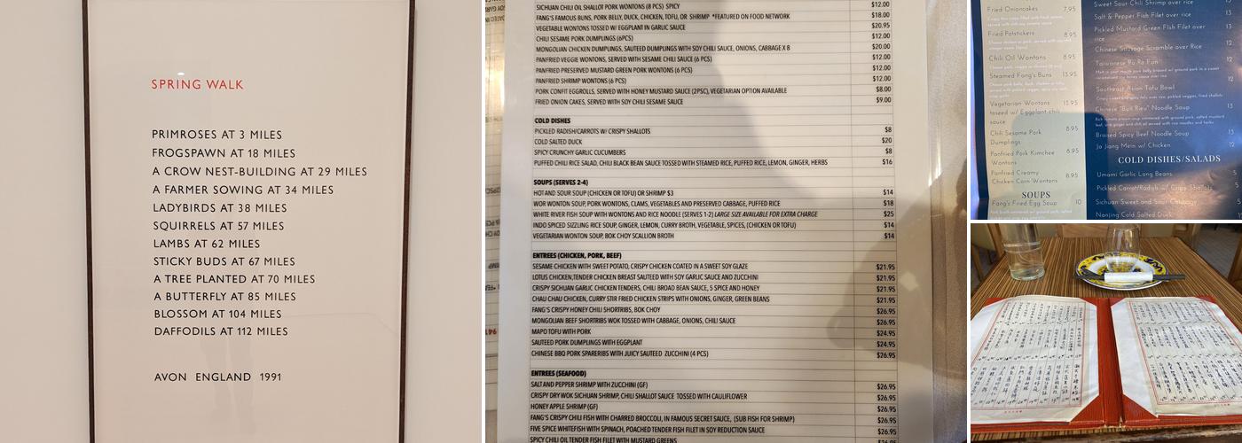 Fang Menu