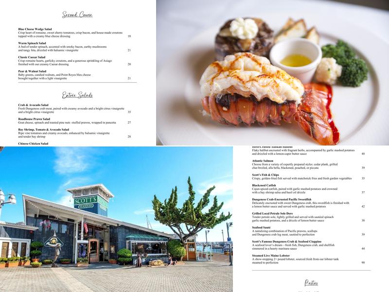 Scott's Seafood Grill & Bar Menu