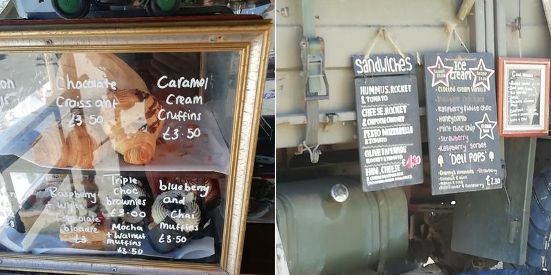 Cargo coffee Menu