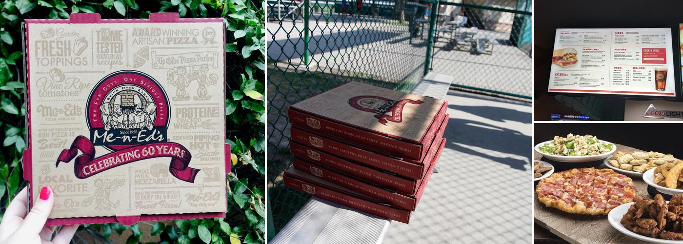 Me-n-Ed's Pizza Parlor Menu