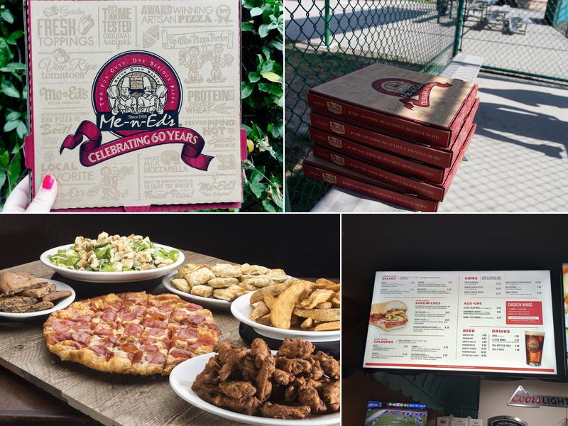 Me-n-Ed's Pizza Parlor Menu