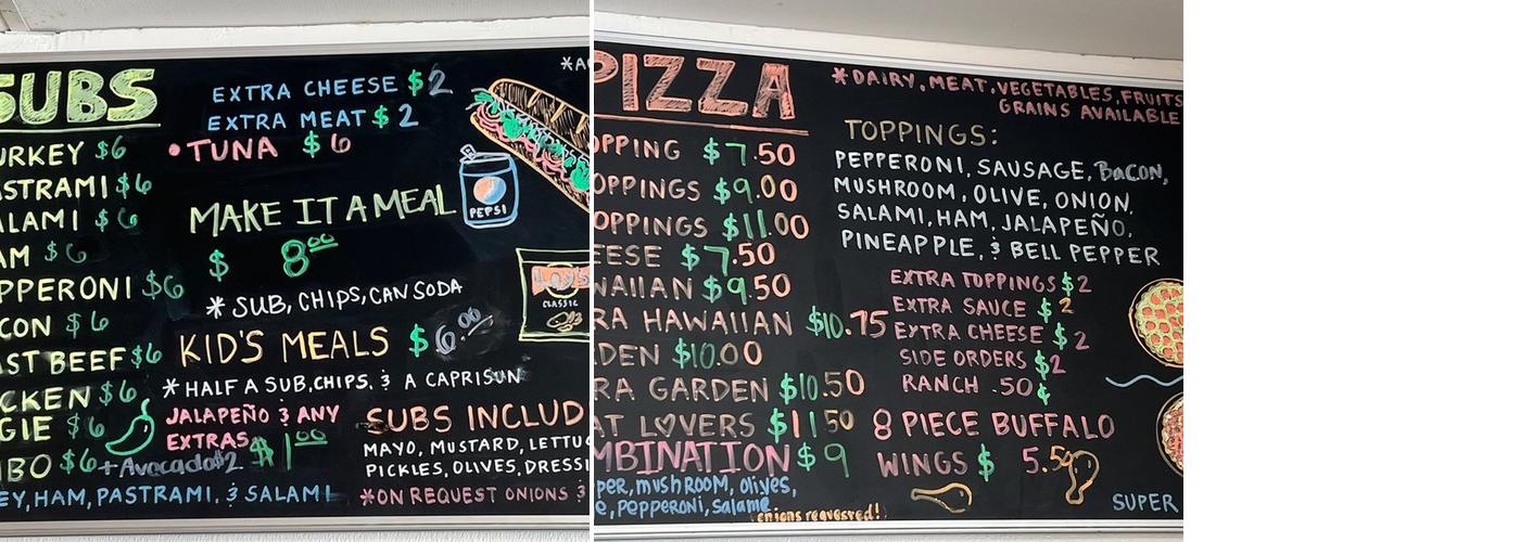 Romeo's Take & Bake Pizza Menu