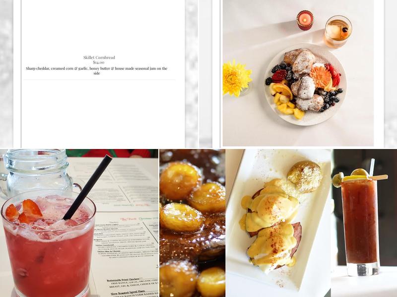 The Porch Restaurant & Bar Menu