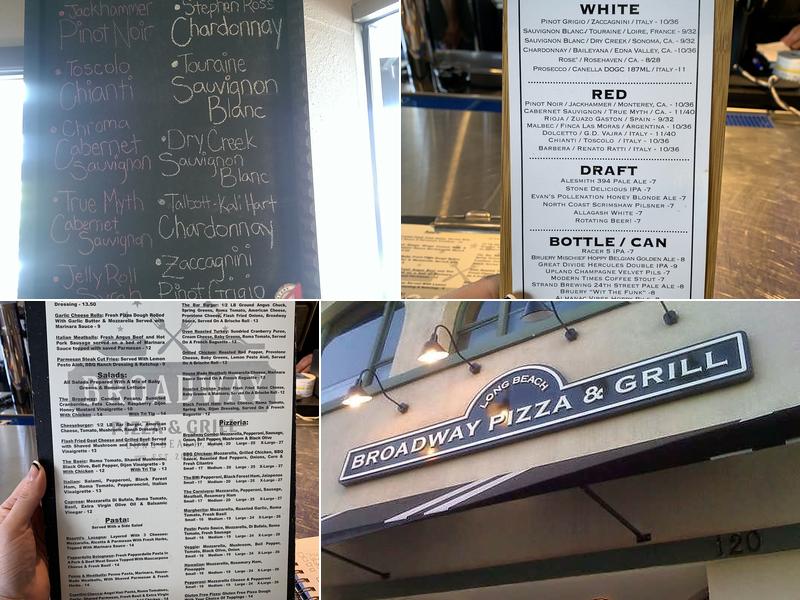 Broadway Pizza & Grill Menu