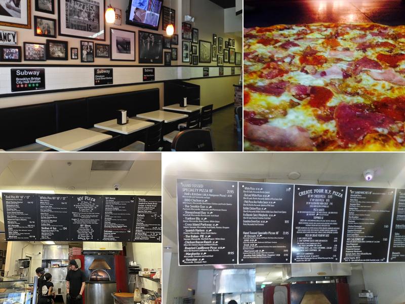 Milana's New York Pizzeria Menu