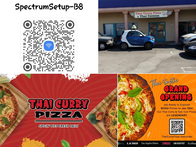 Thai Curry Pizza & Thai Cuisine