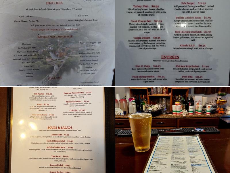 Almost Heaven Pub and Grill Menu