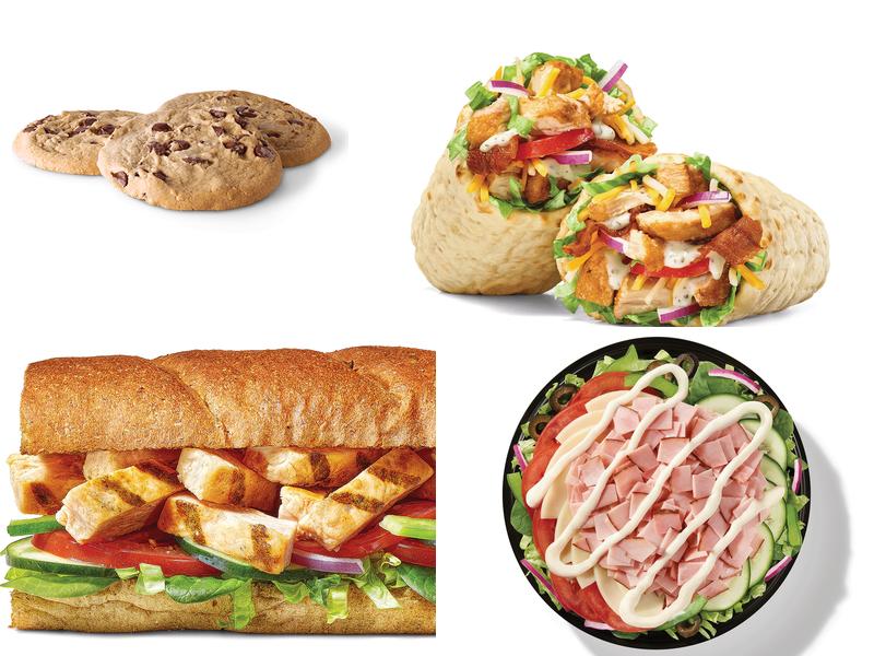 Subway Menu
