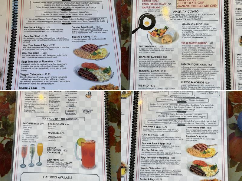 Omelette Inn Menu