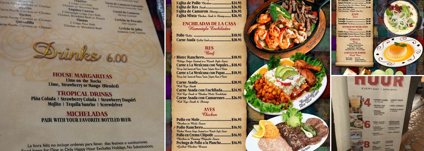 Los Compadres Menu