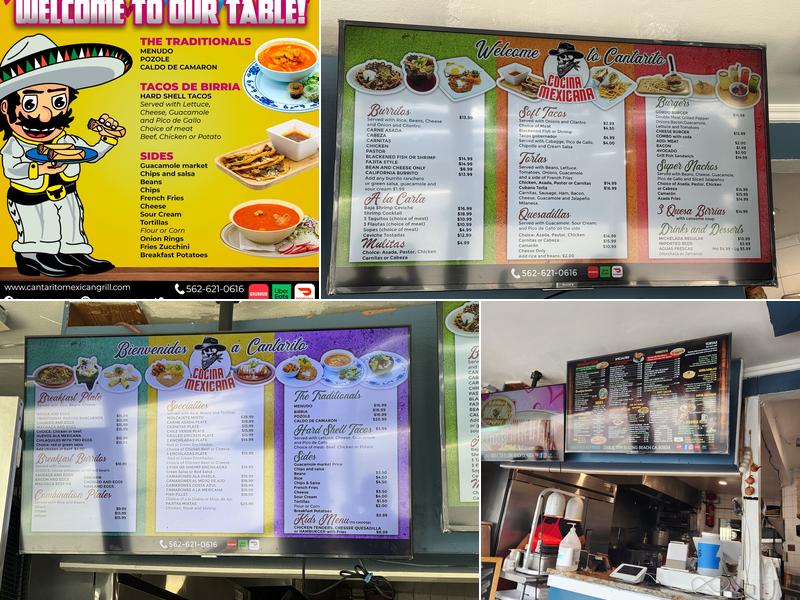 Desperado Cafe LBC Menu