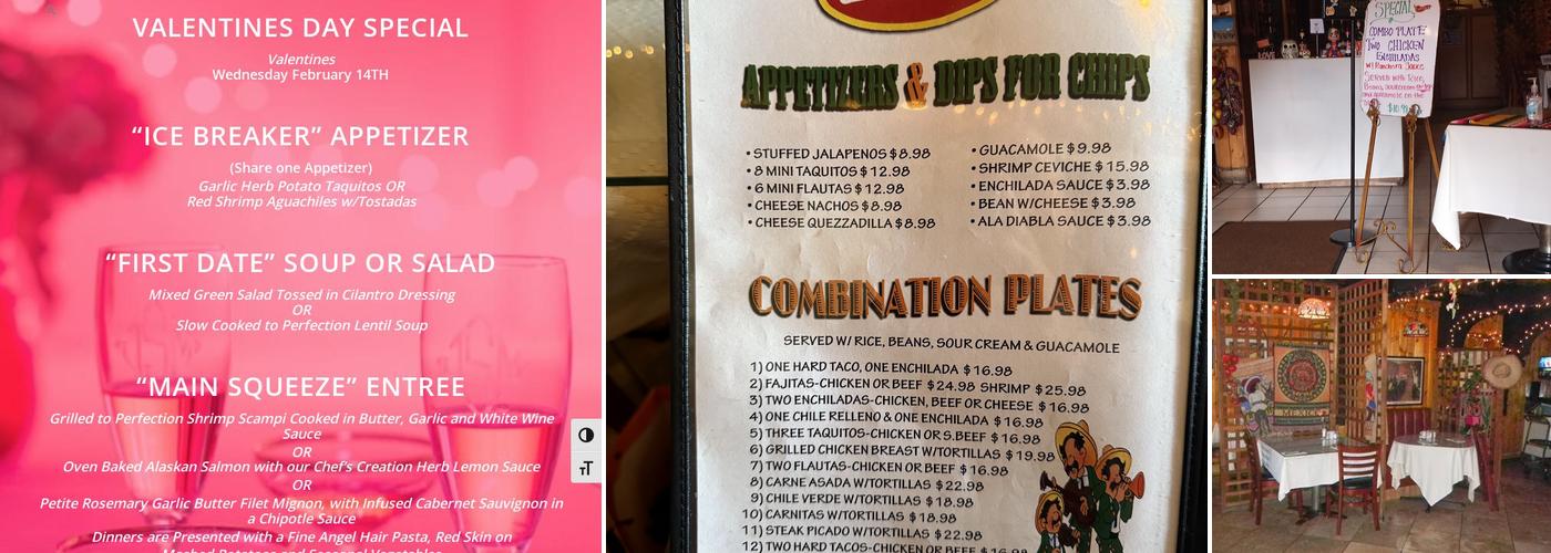 Rivera's Menu