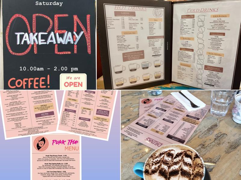 Lilys of Truro Cafe by Punk Thai Menu