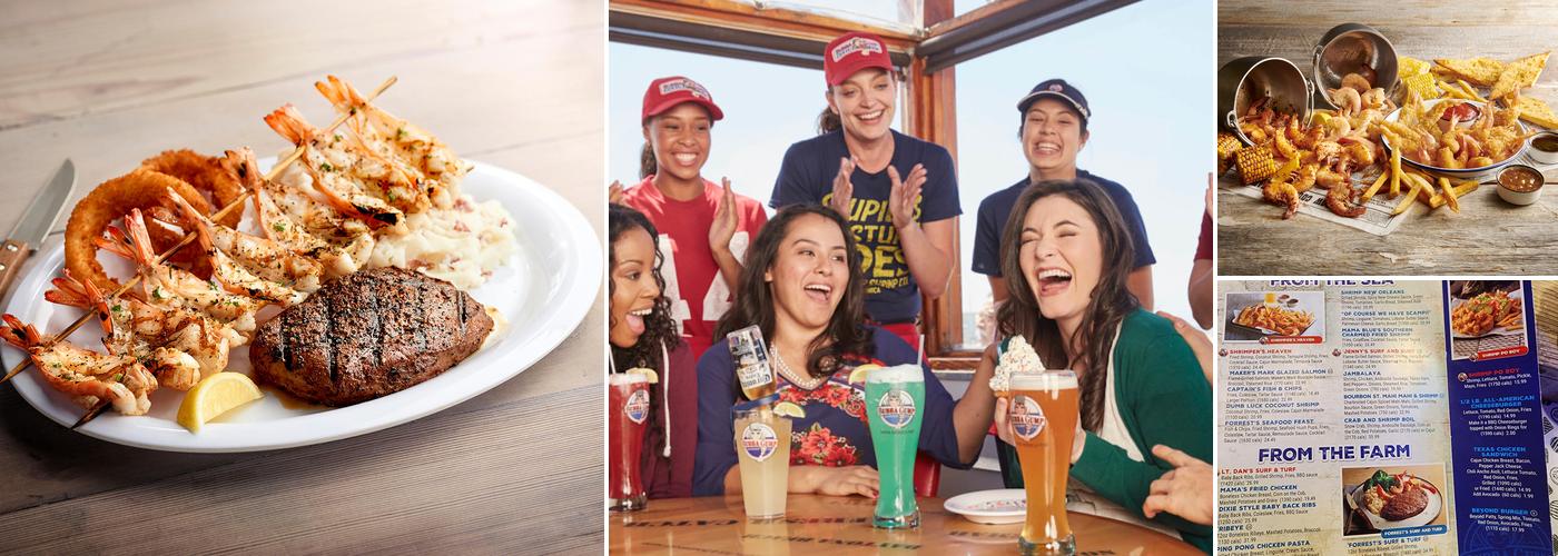 Bubba Gump Shrimp Co. Menu