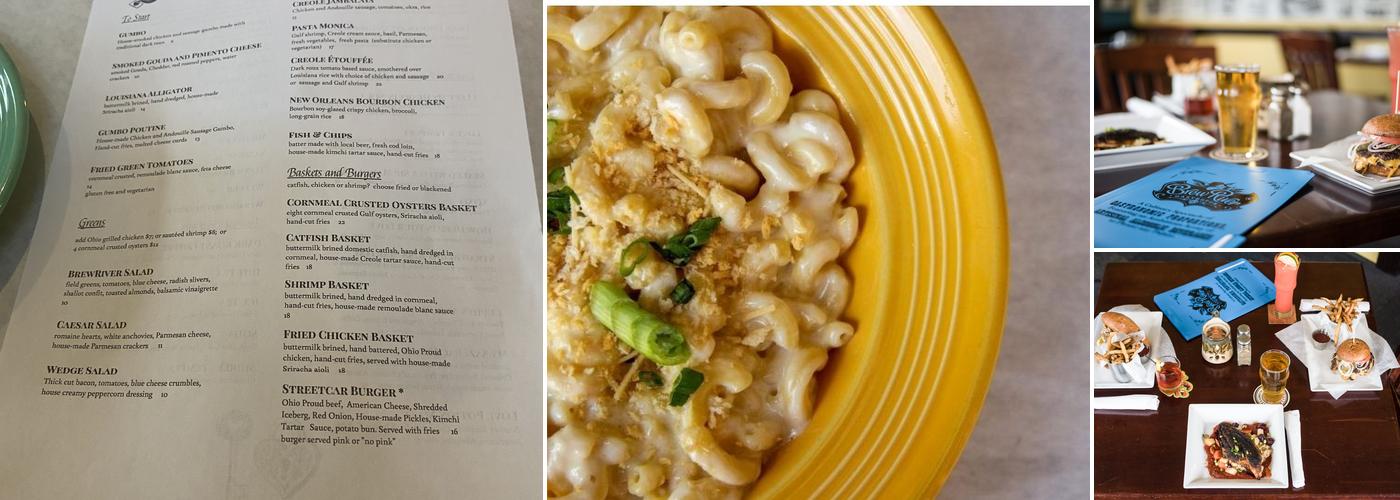 BrewRiver Creole Kitchen Menu