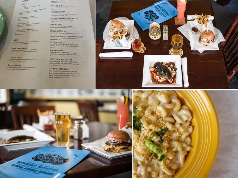 BrewRiver Creole Kitchen Menu