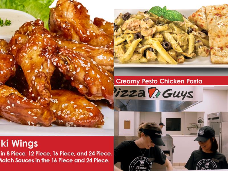 Pizza Guys Menu