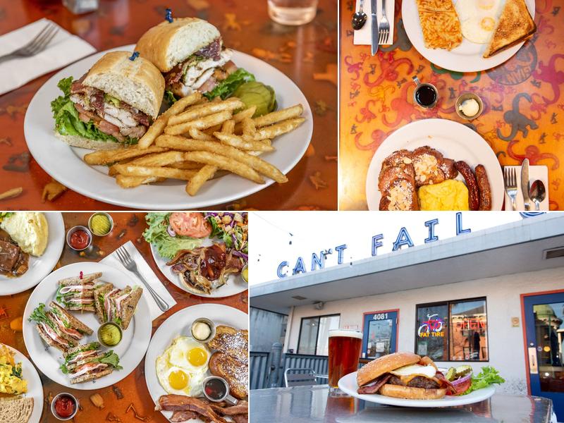 Rudy's Can't Fail Cafe Menu