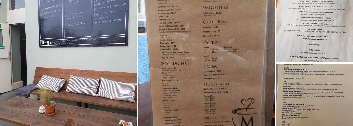 Mannings Coffee Shop Menu
