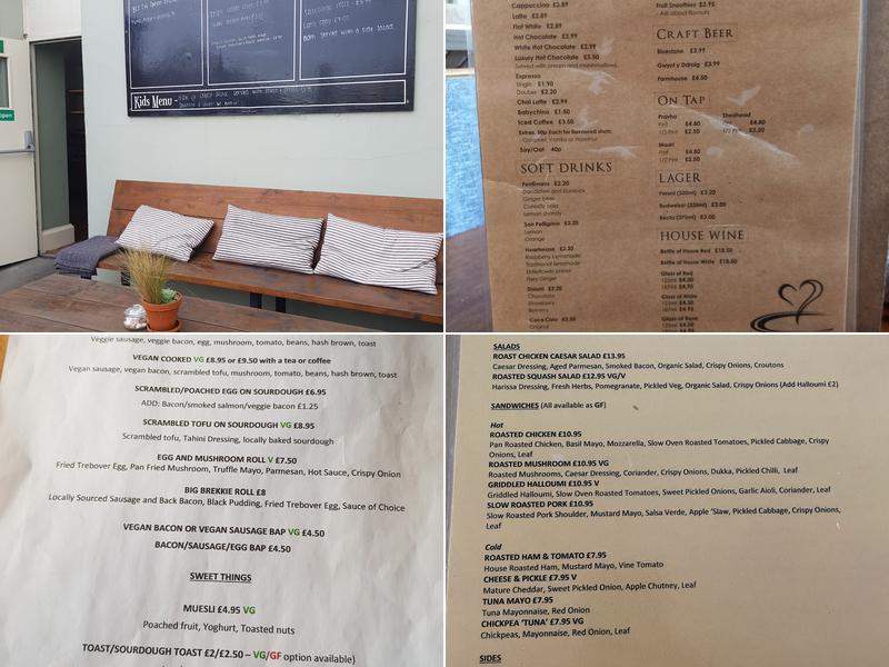 Mannings Coffee Shop Menu