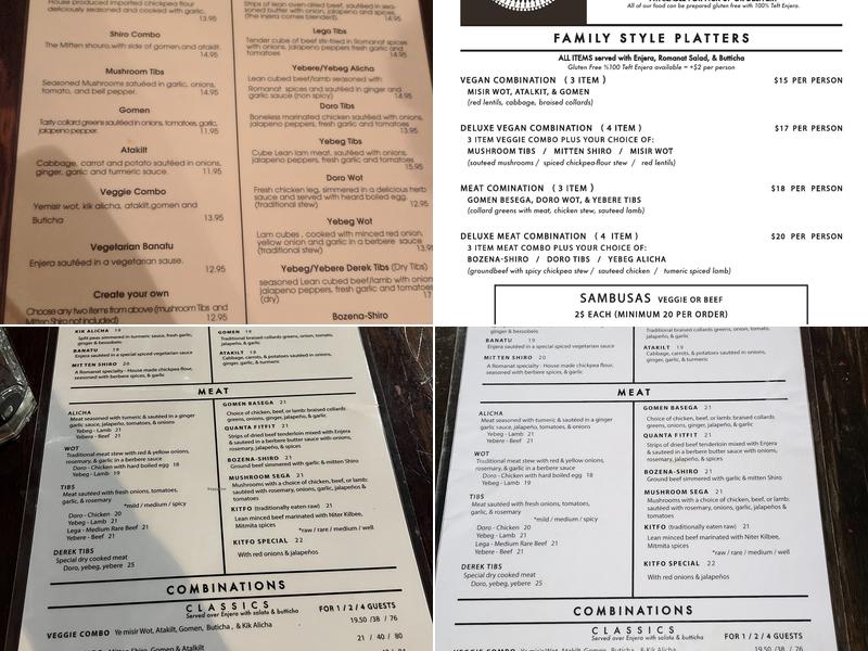Cafe Romanat Menu