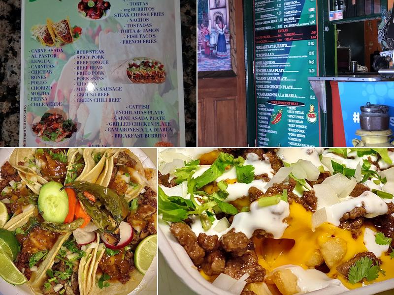 Taqueria El Cruzero Menu