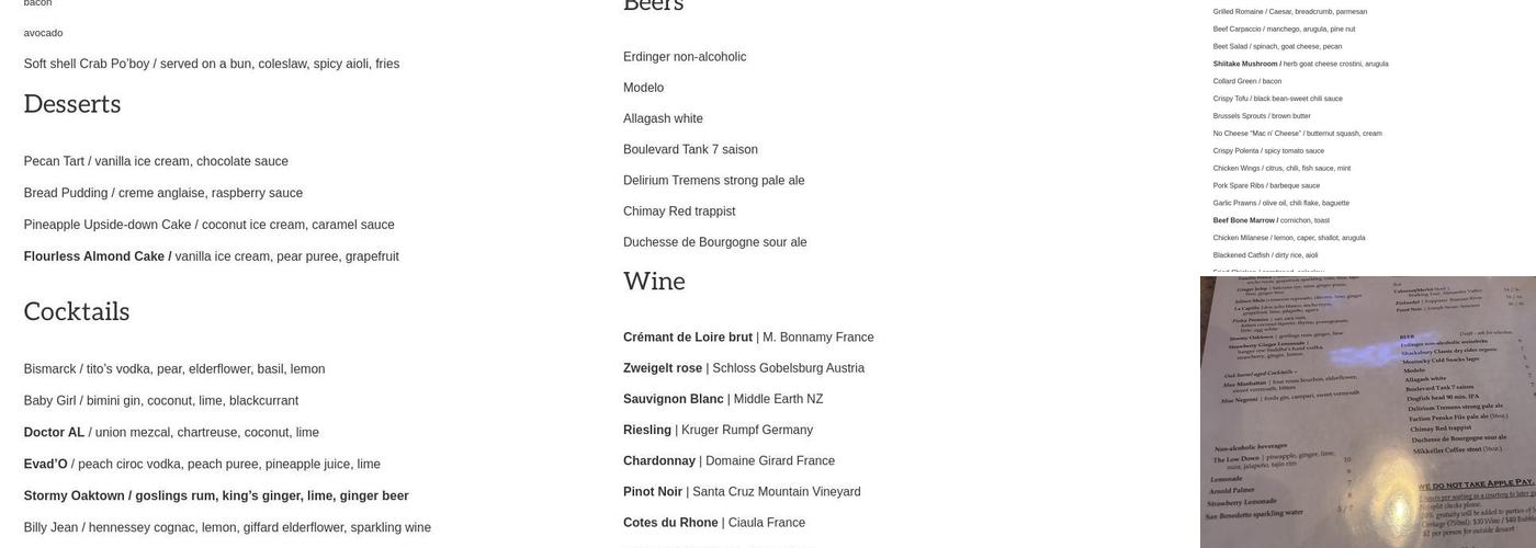Mua Menu