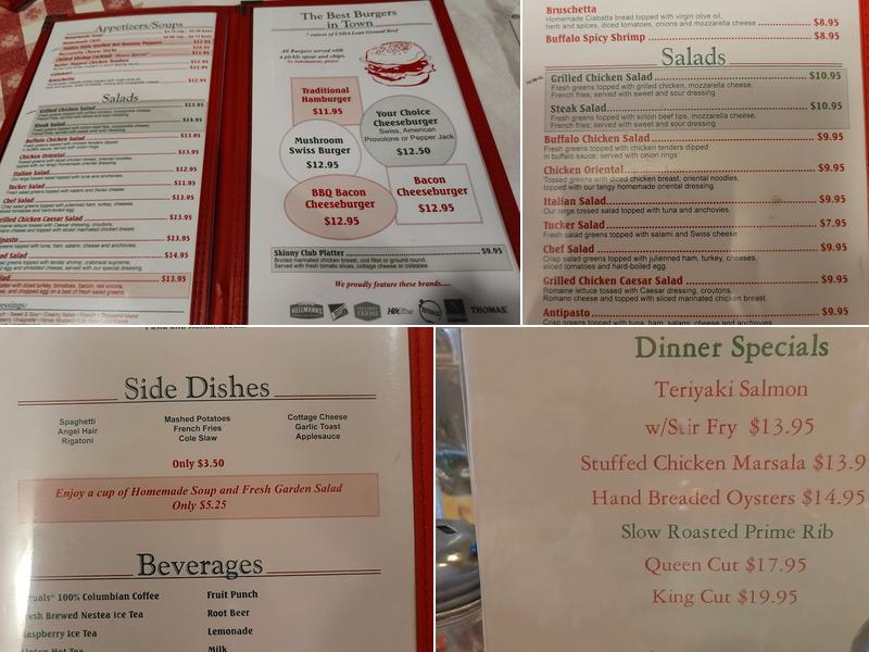 Meloni's Restaurant Menu
