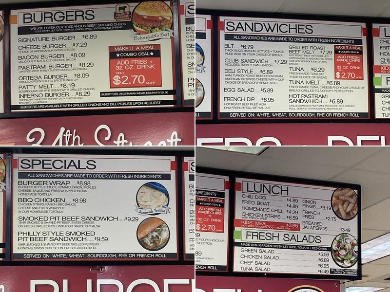 34th St Cafe Bakersfield CA Menu