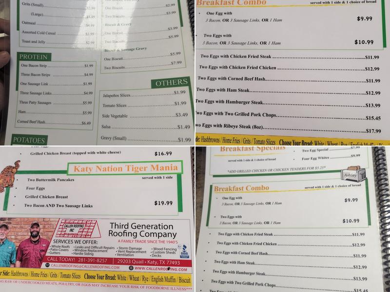 Snappy's Cafe & Grill Menu