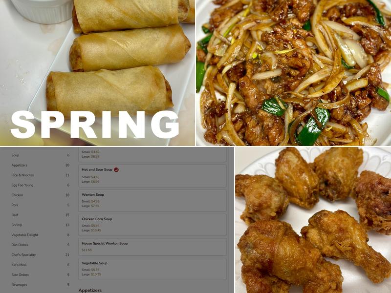 Orient Express restaurant Menu