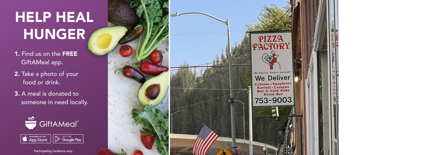 Pizza Factory Menu
