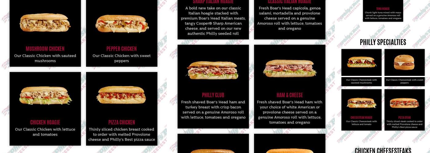 Philly's Best Menu