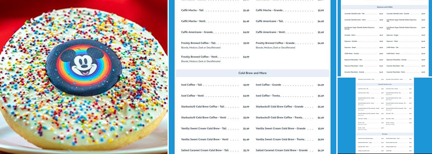 Fiddler, Fifer & Practical Cafe Menu