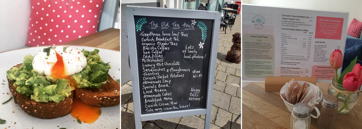 The Old Tea House Menu