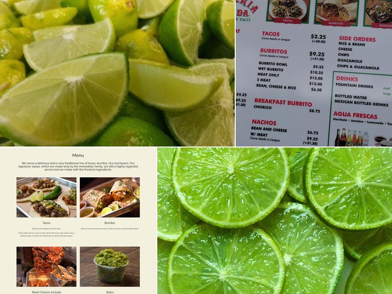 Taqueria De Anda Menu