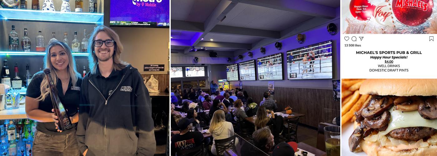 Michael's Sports Pub & Grill Menu