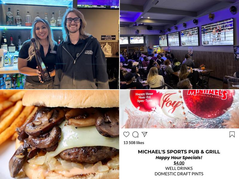 Michael's Sports Pub & Grill Menu