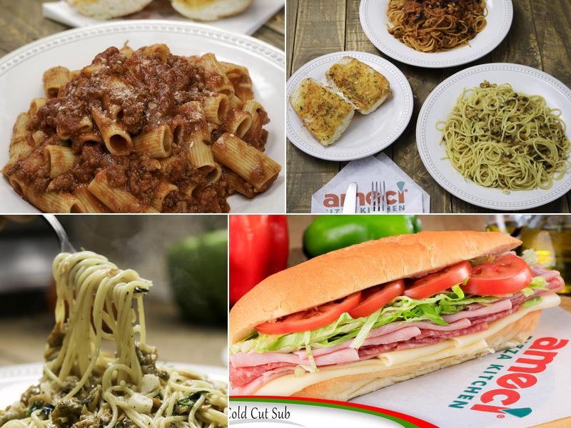 Ameci Pizza Kitchen Menu