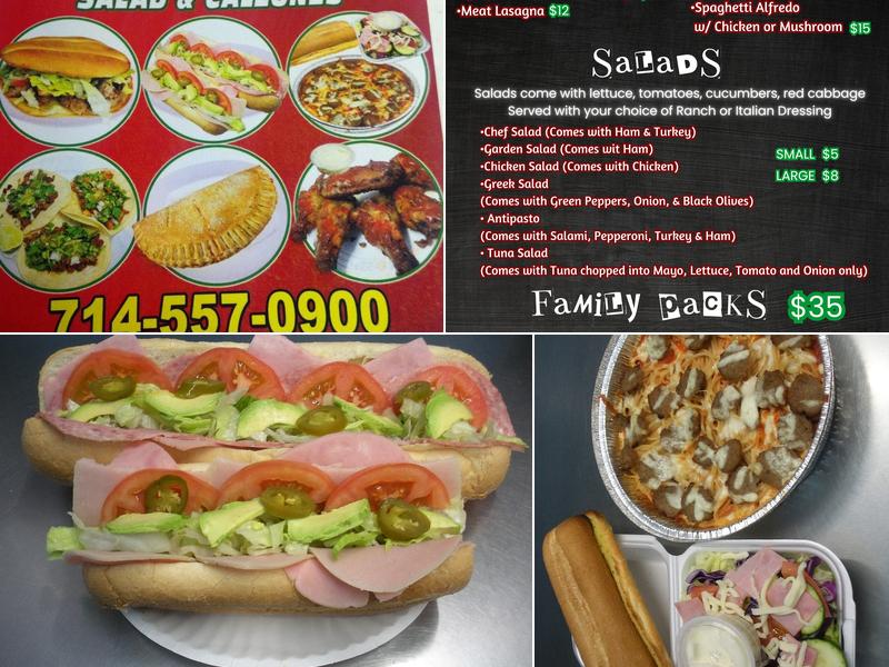 Giovanni's Pizza & Mexican Food Menu