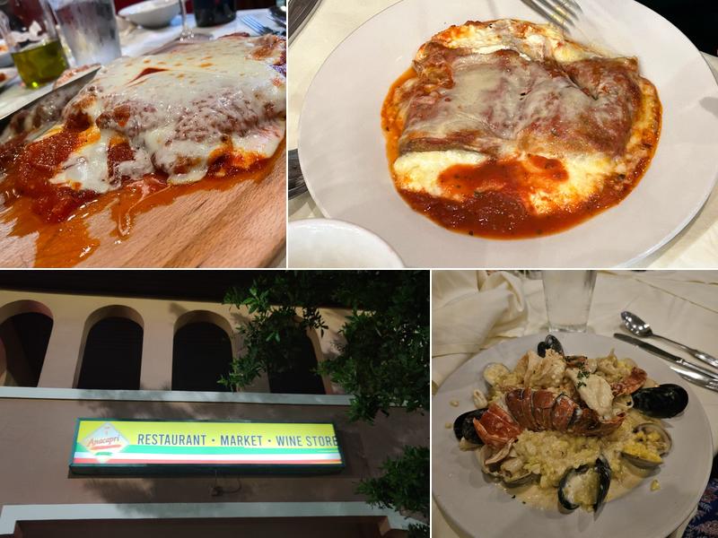 Anacapri Italian Restaurant, Market and Wine Bar