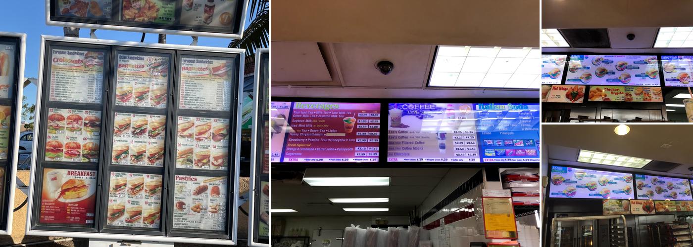 Lee's Sandwiches Menu