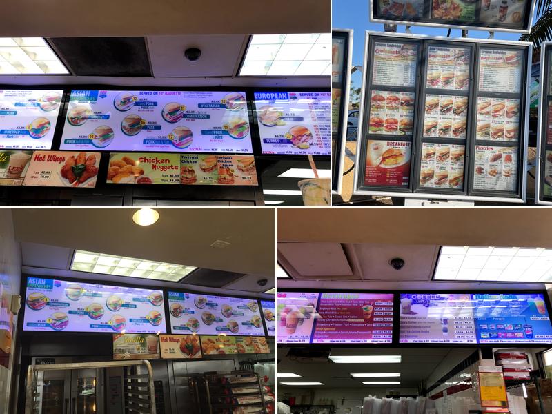 Lee's Sandwiches Menu