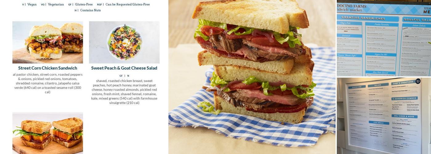 Mendocino Farms Menu