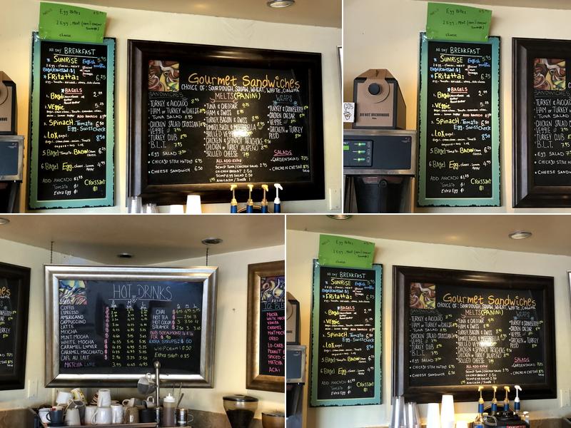 Coffee Grinder Menu