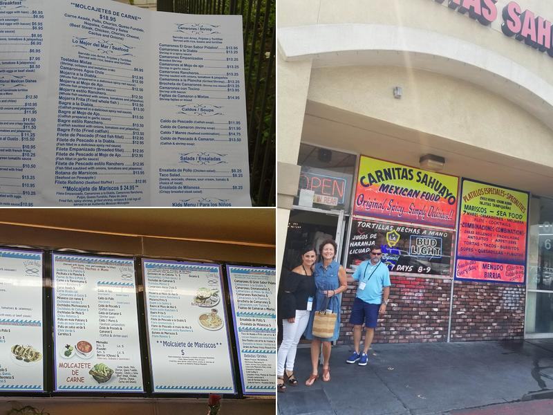 Carnitas Sahuayo Menu